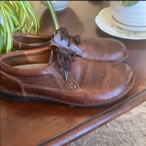 Birkenstock 42 regular width oxford brown leather